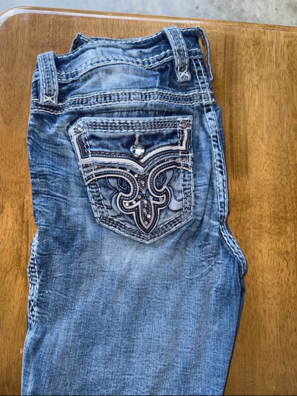 Peacoat mid rise- Ankle Skinny size 29 Rock Revivals